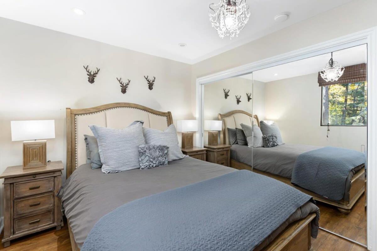 Snowflower Cabin Modern Luxe, 2 Level, 1500 Sqft, Ac, View, Dogs, Walk To Village Lake Arrowhead Exterior foto