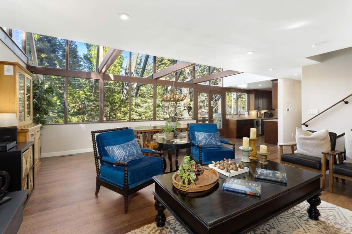 Snowflower Cabin Modern Luxe, 2 Level, 1500 Sqft, Ac, View, Dogs, Walk To Village Lake Arrowhead Exterior foto